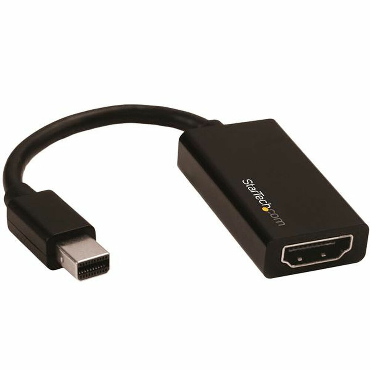 Mini DisplayPort to HDMI Adapter Startech MDP2HD4K60S 4K Ultra HD Black Mini DisplayPort to HDMI Adapter Startech MDP2HD4K60S 4K Ultra HD Black