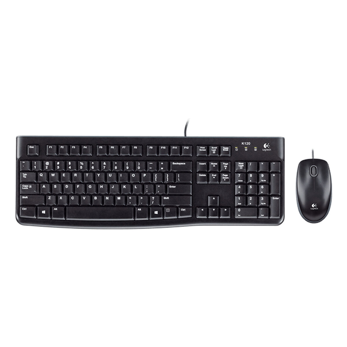 Keyboard and Mouse Logitech 920-002543 Black Italian QWERTY