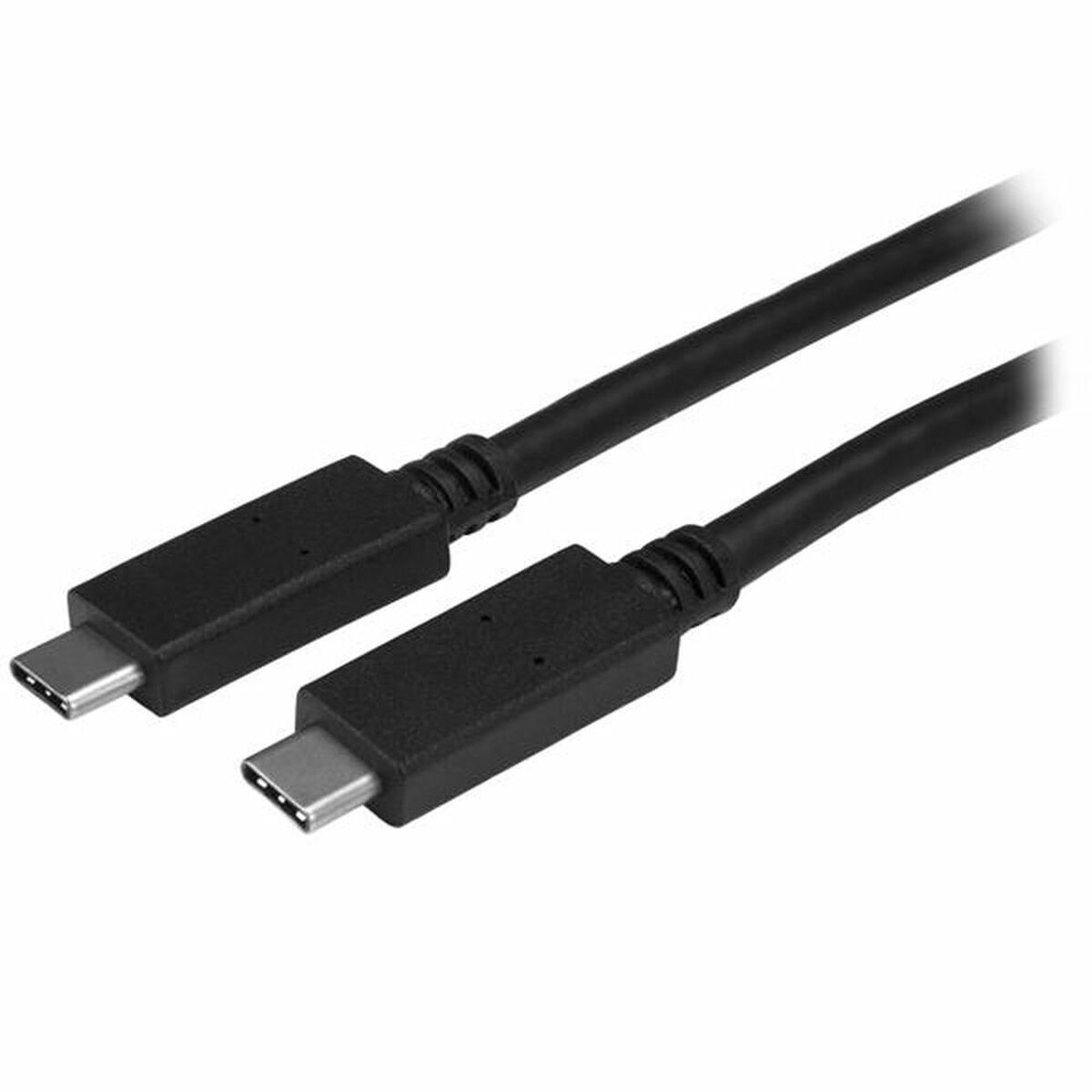 Cable USB C Startech USB31C5C1M 10 Gbps 1 m Black Cable USB C Startech USB31C5C1M 10 Gbps 1 m Black