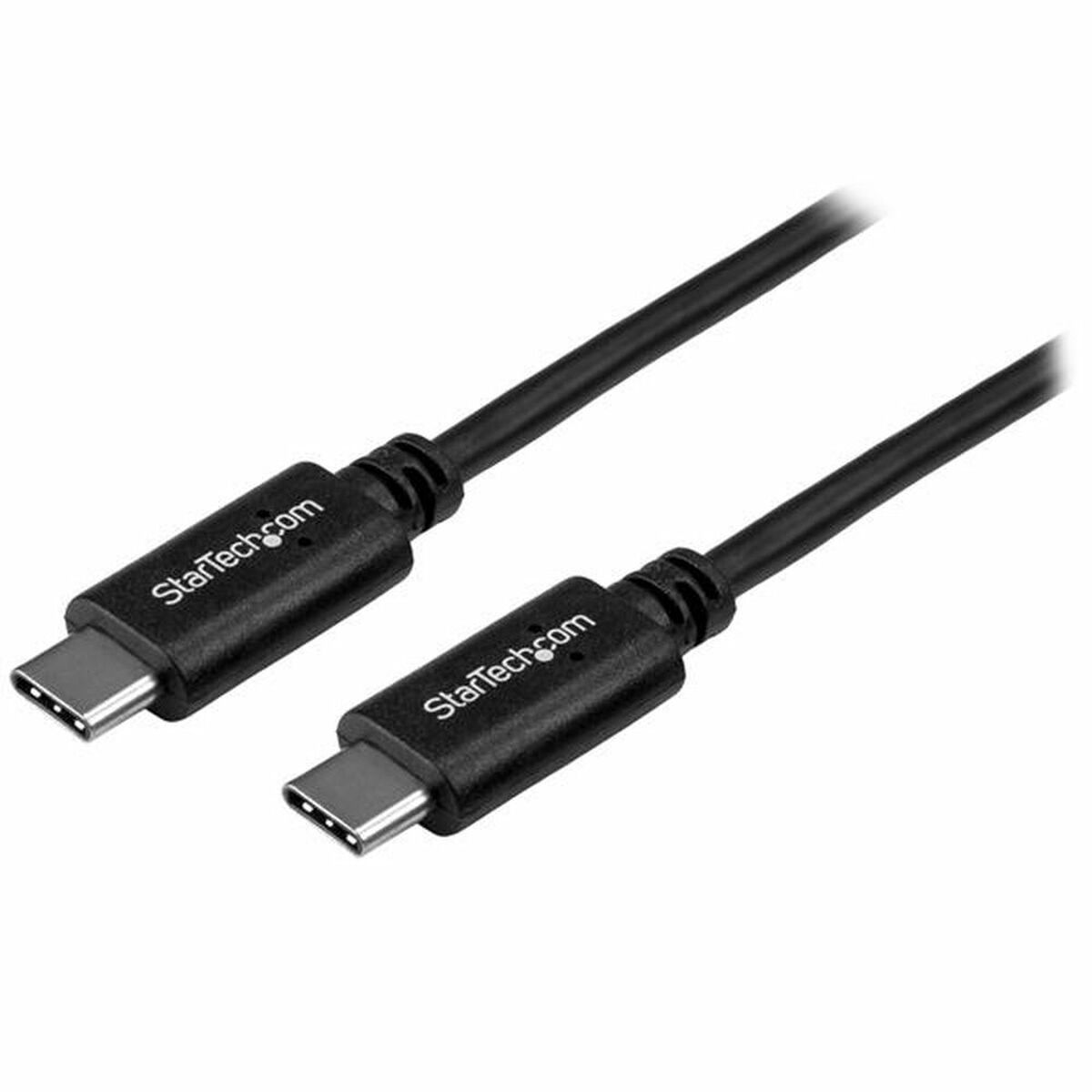 Cable USB C Startech USB2CC50CM 0,5 m Black Cable USB C Startech USB2CC50CM 0,5 m Black