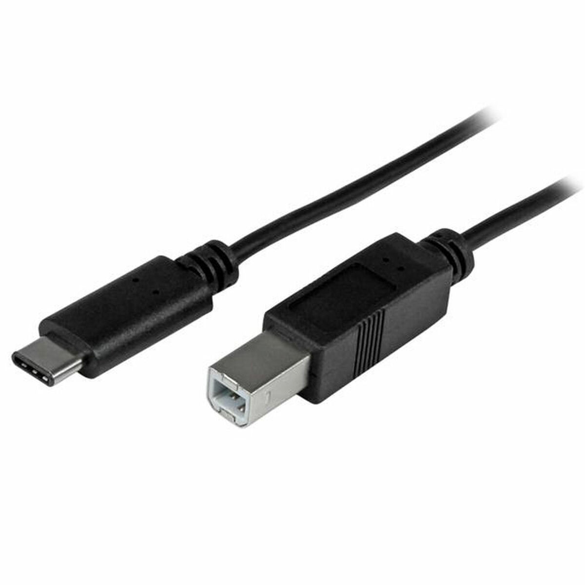USB C to USB B Cable Startech USB2CB2M (2 m) Black USB C to USB B Cable Startech USB2CB2M (2 m) Black