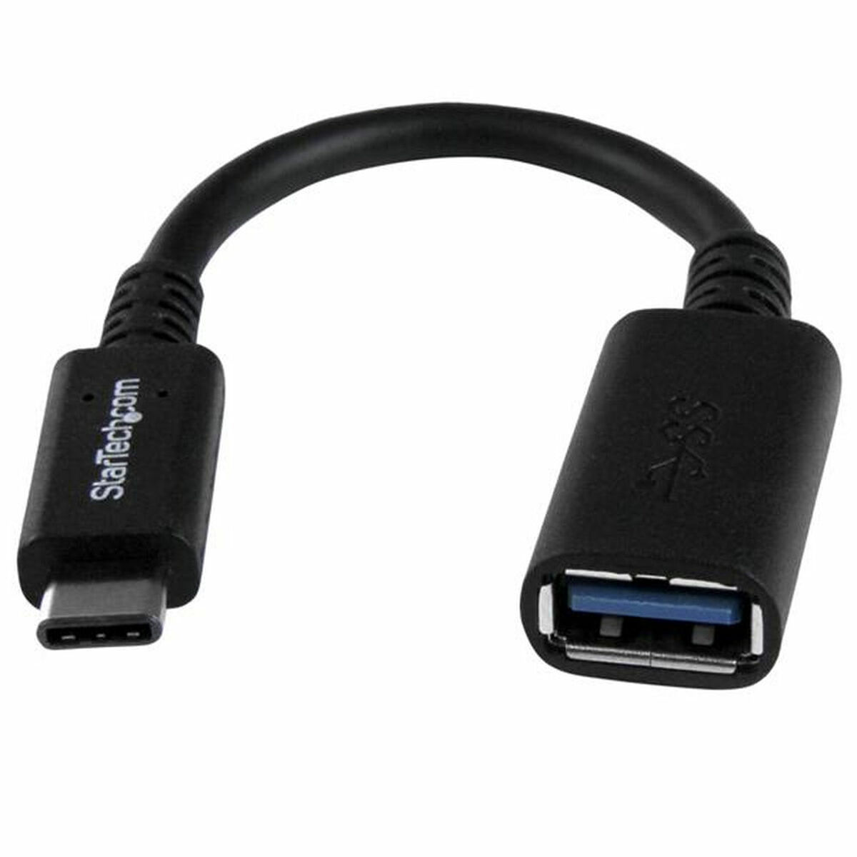 USB A to USB C Cable Startech USB31CAADP Black USB A to USB C Cable Startech USB31CAADP Black