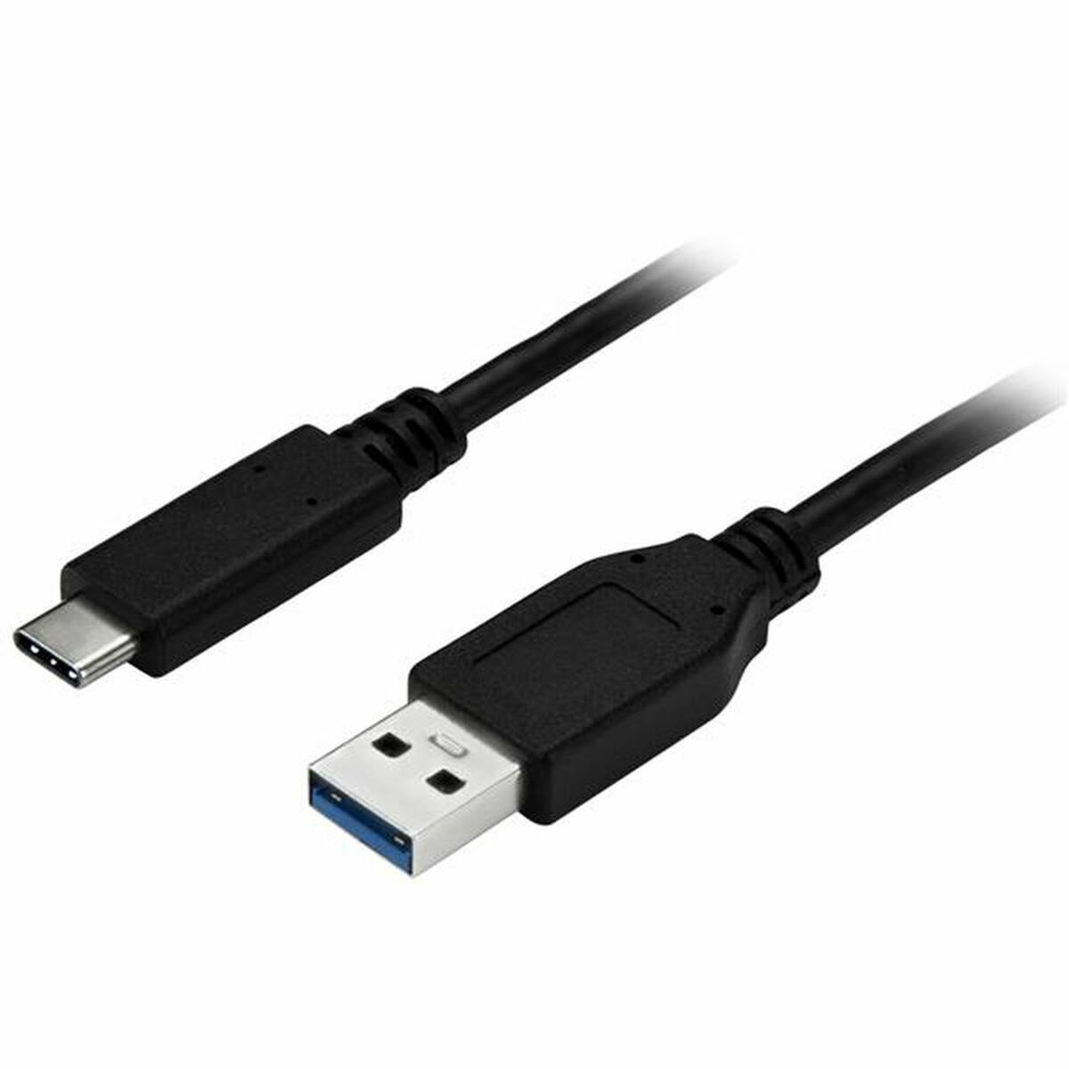 USB A to USB C Cable Startech USB315AC1M Black USB A to USB C Cable Startech USB315AC1M Black