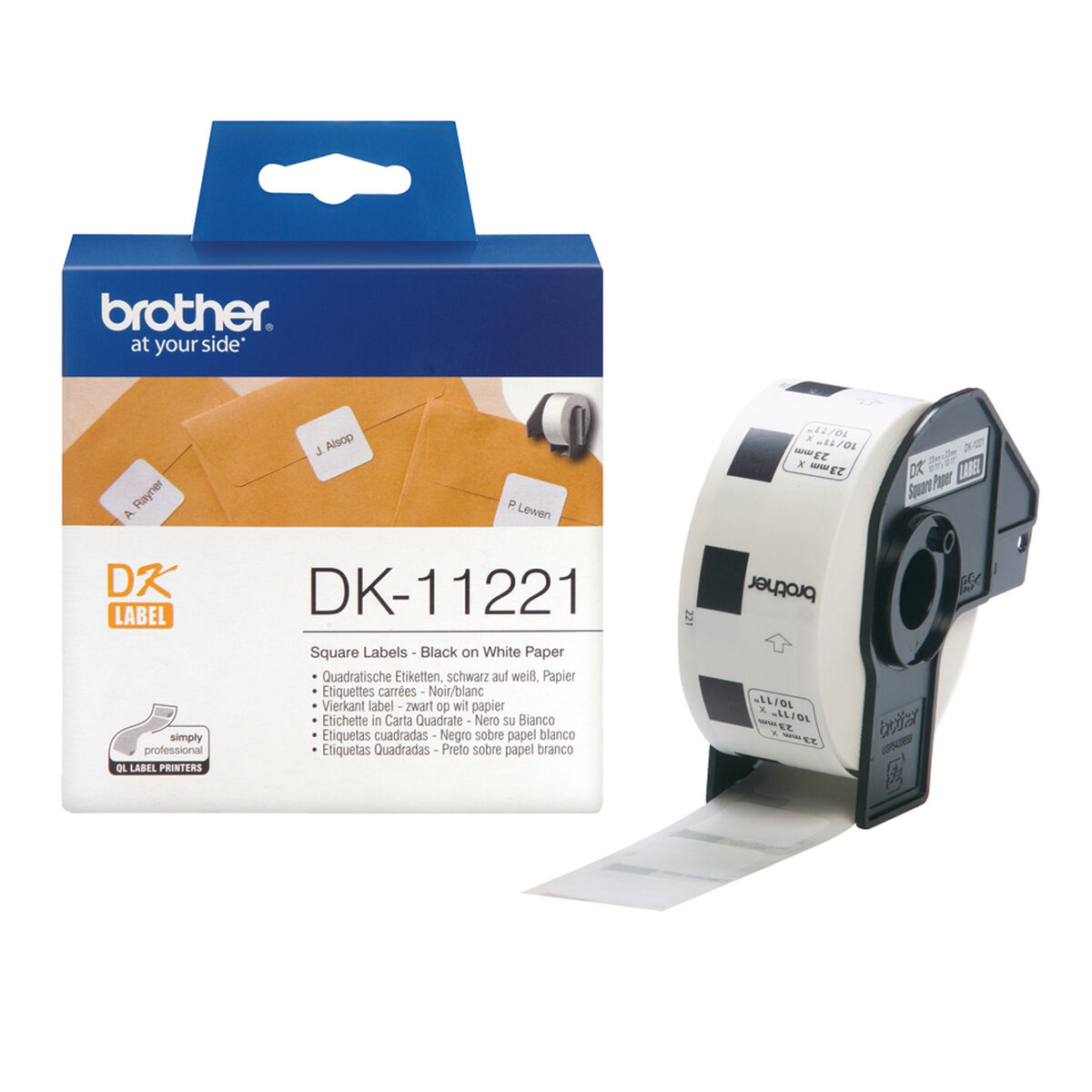 Printer Labels Brother DK11221 White Printer Labels Brother DK11221 White