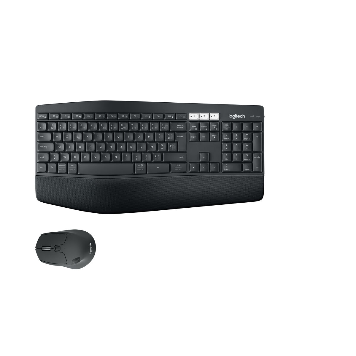Wireless Keyboard Logitech MK850 Black Spanish Qwerty Azerty French Wireless Keyboard Logitech MK850 Black Spanish Qwerty Azerty French