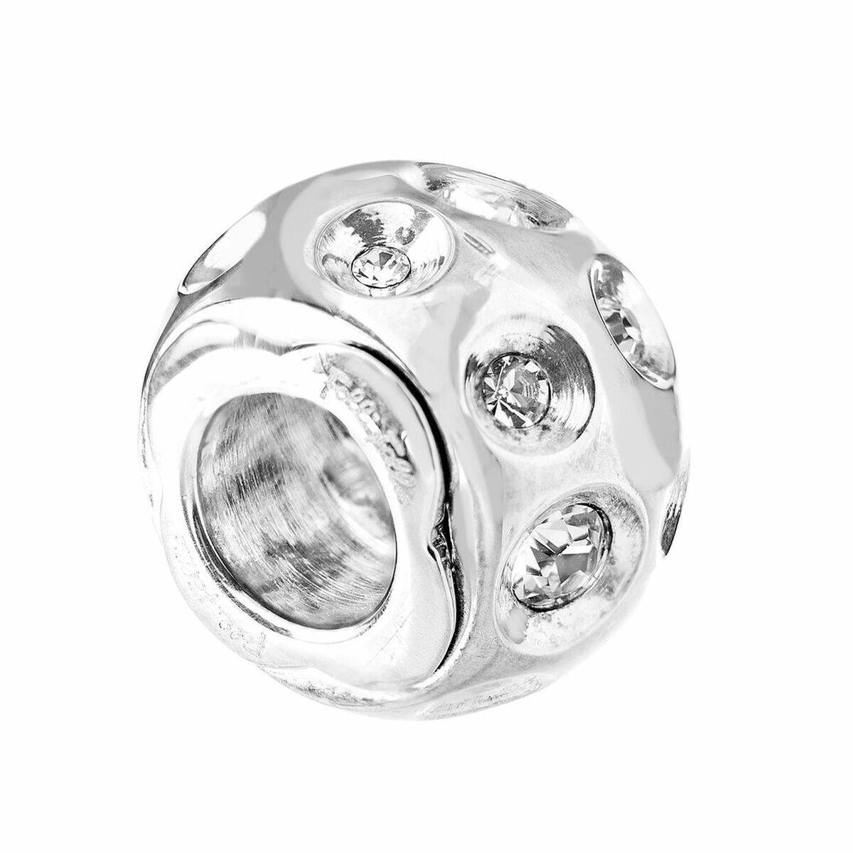 Ladies’ Beads Folli Follie 3P13F016C Grey 1,5 cm Ladies’ Beads Folli Follie 3P13F016C Grey 1,5 cm