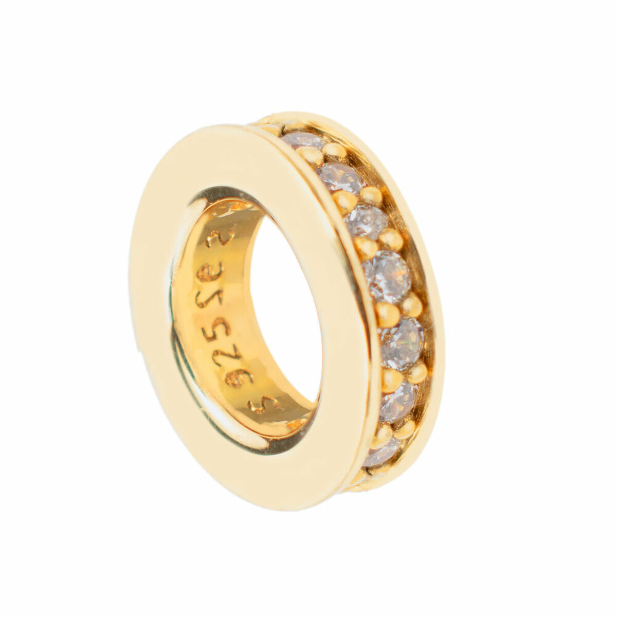 Ladies’ Beads Folli Follie 3P9S132YC Golden 1 cm