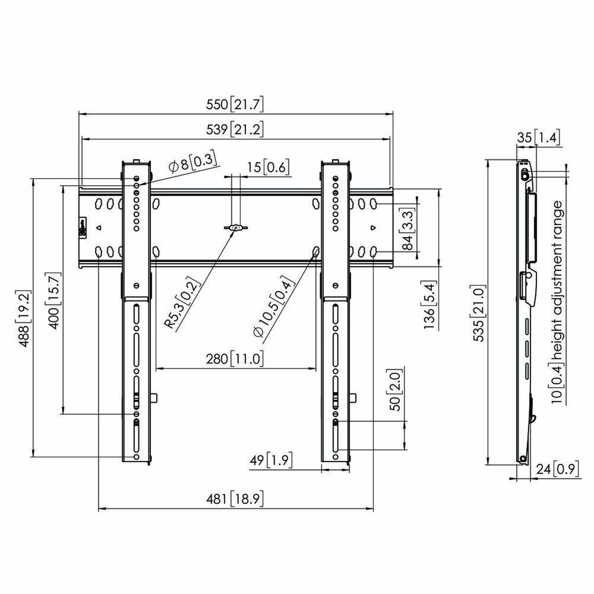 TV Mount Vogel’s PFW 6400