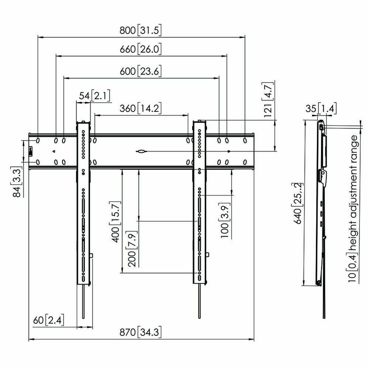 TV Mount Vogel’s 7368000 55″ 100 kg
