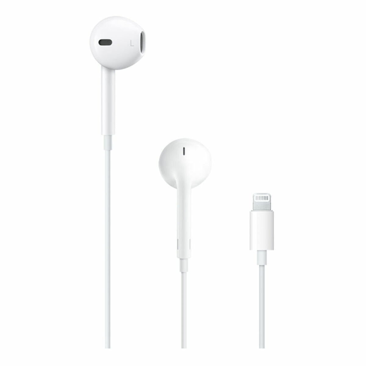 Headphones with Microphone Apple EarPods White (1 Unit)