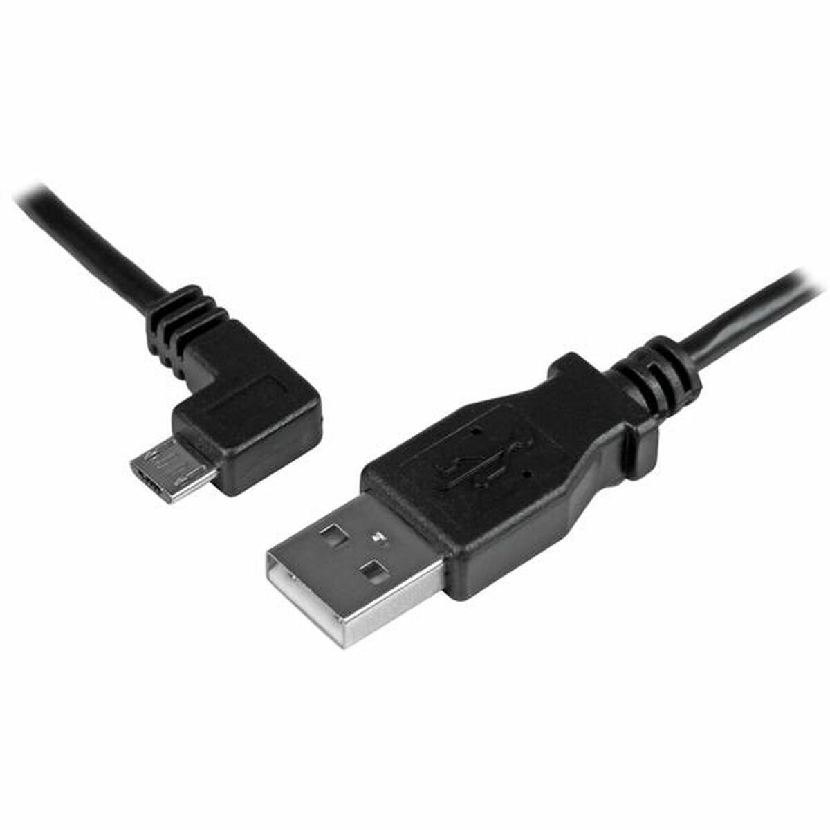 USB Cable Startech USBAUB50CMLA Black 0,5 m USB Cable Startech USBAUB50CMLA Black 0,5 m