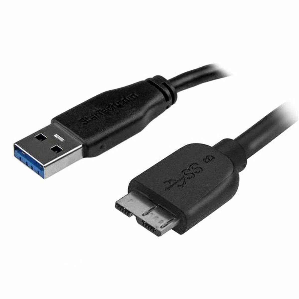 USB Cable to Micro USB Startech USB3AUB2MS Black USB Cable to Micro USB Startech USB3AUB2MS Black