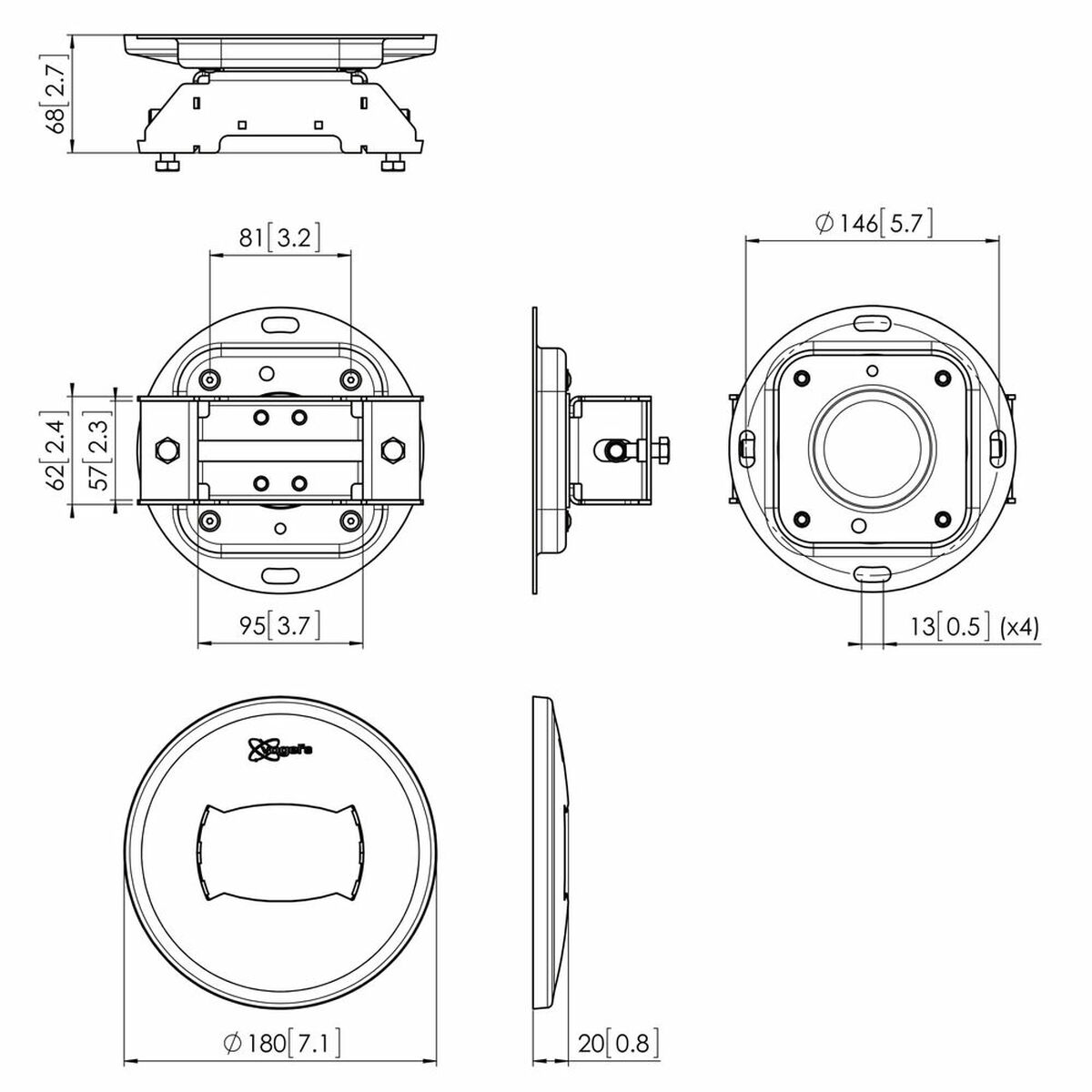 TV Mount Vogel’s PUC 1065