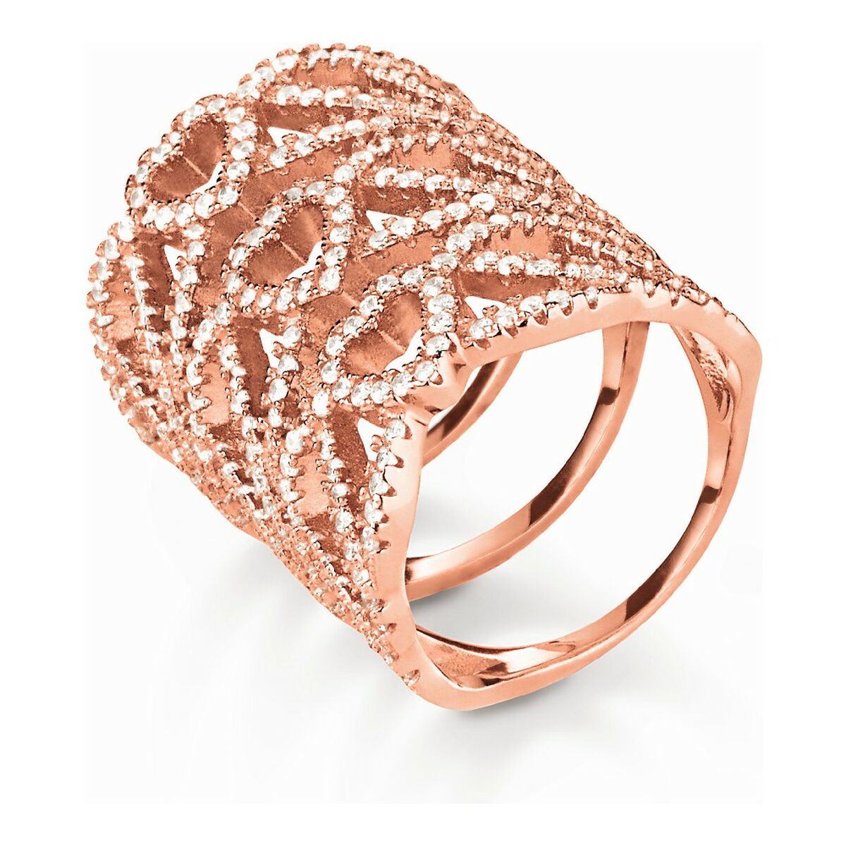 Ladies’ Ring Folli Follie 3R15S068RC