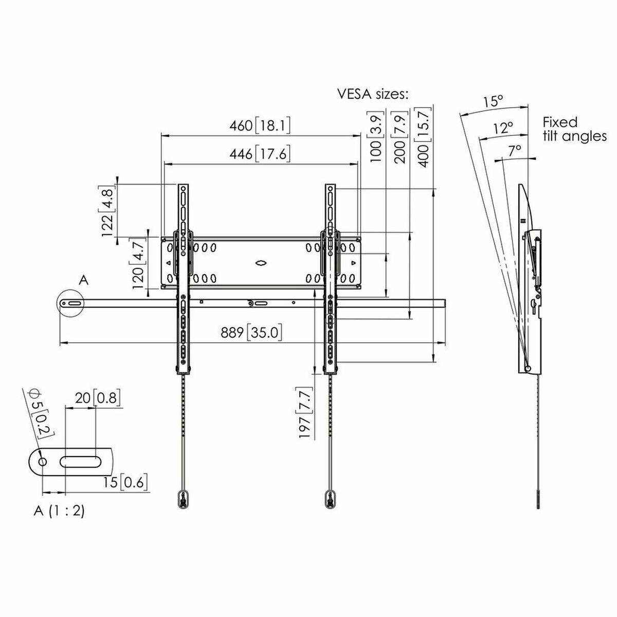 TV Mount Vogel’s PFW 4510 55″ 50 kg