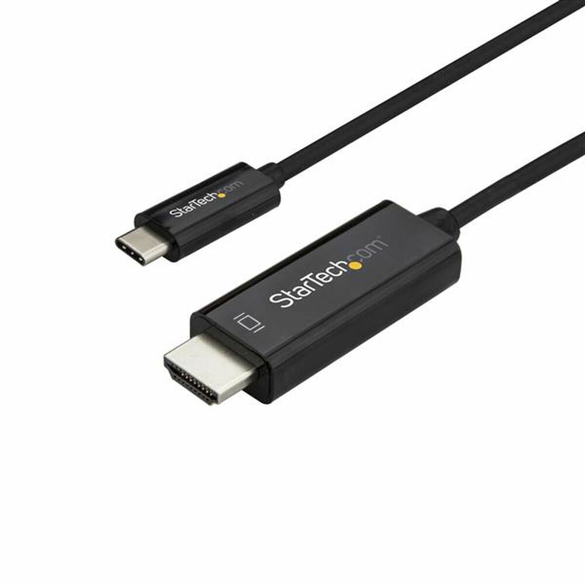 USB C to HDMI Adapter Startech CDP2HD1MBNL Black 1 m USB C to HDMI Adapter Startech CDP2HD1MBNL Black 1 m