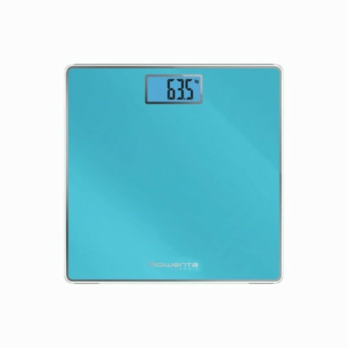 Digital Bathroom Scales Rowenta BS1503V0 3″ Tempered glass Turquoise Tempered Glass 160 kg Batteries x 2