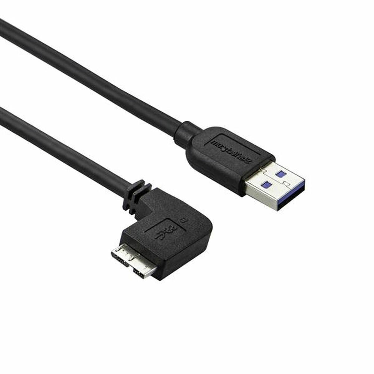 USB Cable to Micro USB Startech USB3AU2MLS Black USB Cable to Micro USB Startech USB3AU2MLS Black