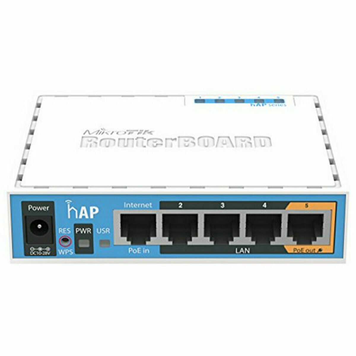 Access point Mikrotik hAP AP hAP 802.11b/g/n 2×2 5xLAN White