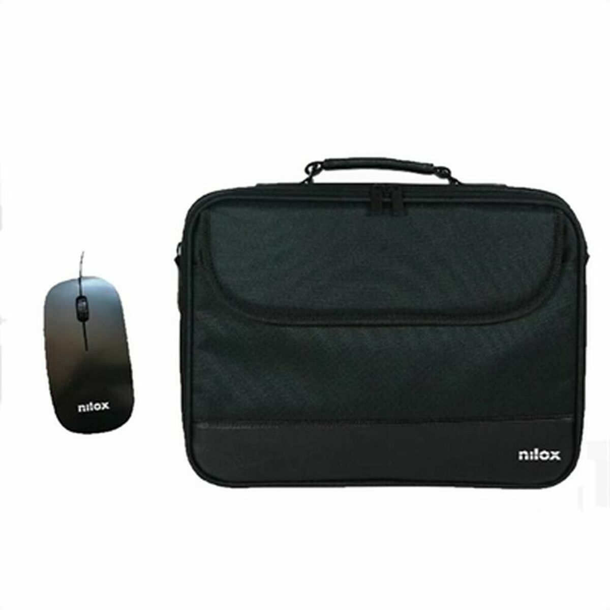 Laptop and Mouse Case Nilox NXMOS5156BK 15,6″ Black 16″ Laptop and Mouse Case Nilox NXMOS5156BK 15,6″ Black 16″