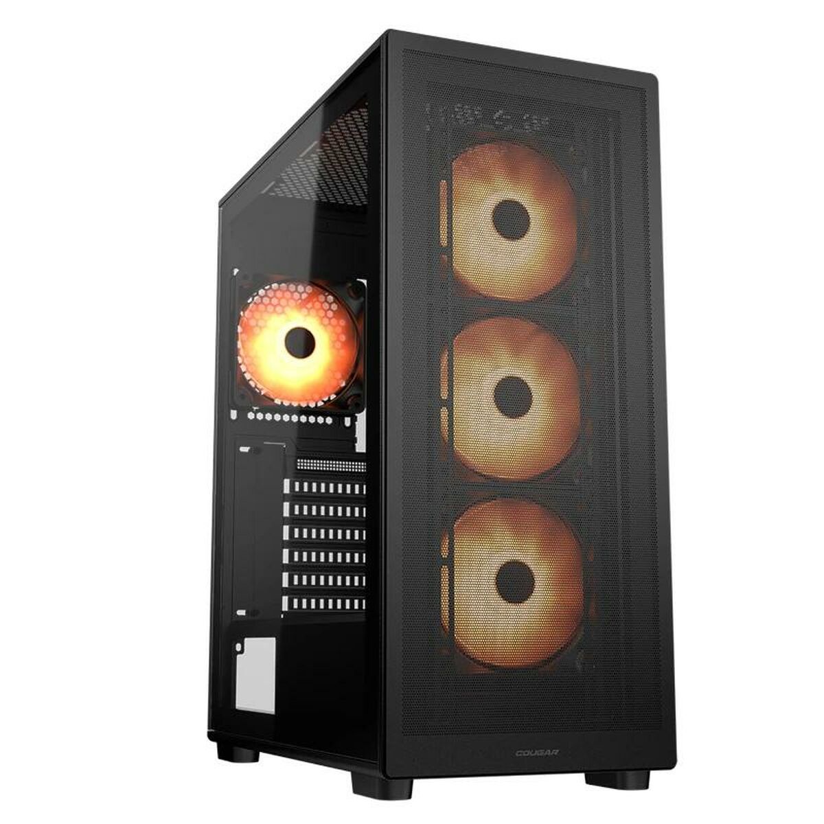 ATX Semi-tower Box Cougar Caja Miditorre MX220 Rgb Black
