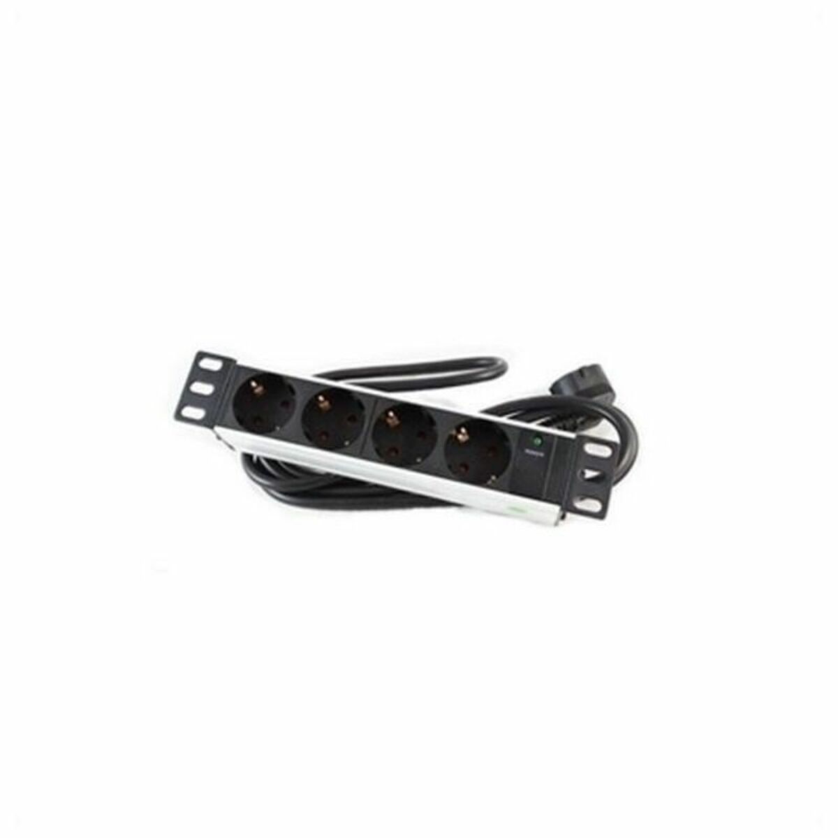 10″ Multi-Socket Adaptor with 4 Power Points Monolyth 3052000