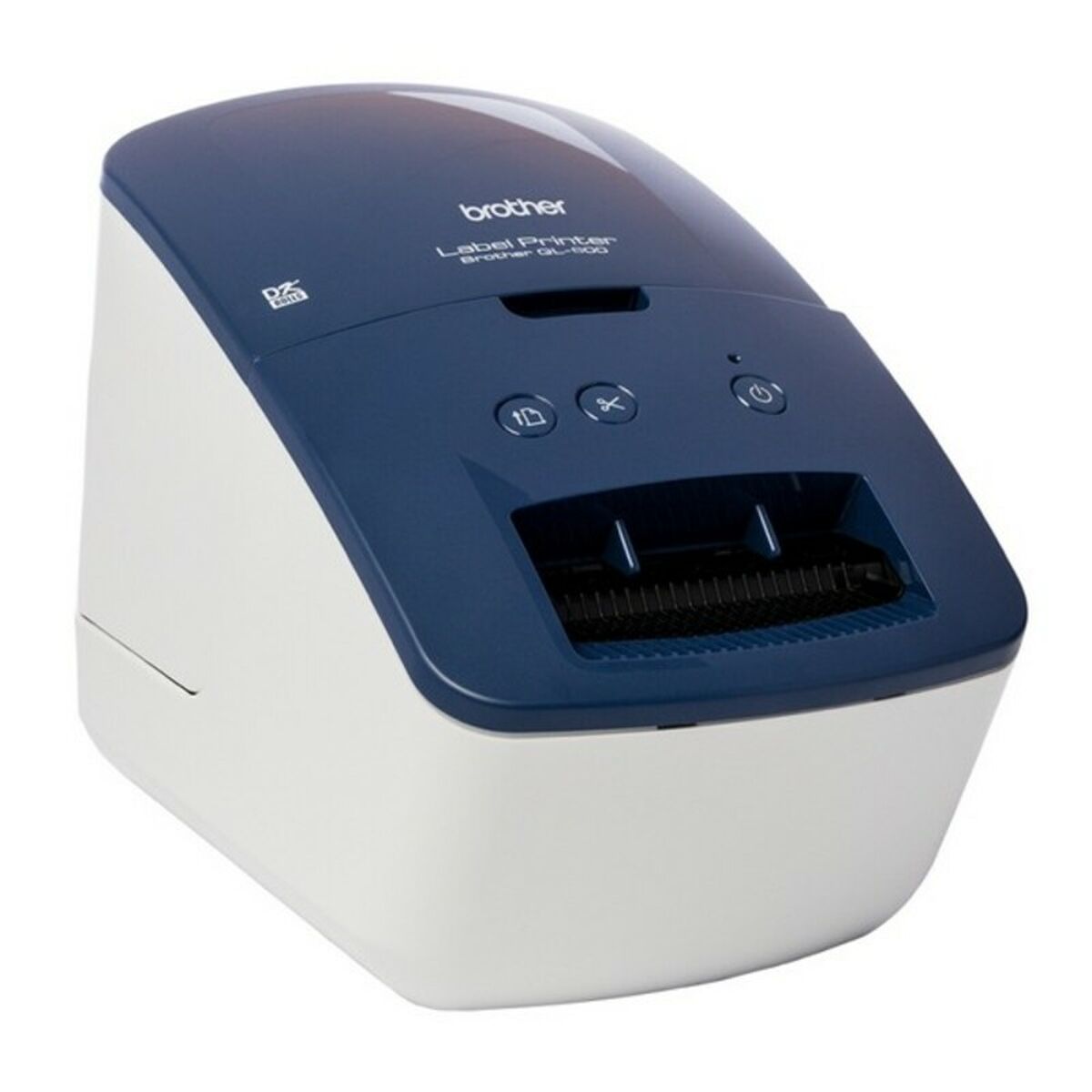 Label Printer Brother QL600BXX1 300 dpi 71 mm/s USB 2.0 Blue White Black Blue/White Label Printer Brother QL600BXX1 300 dpi 71 mm/s USB 2.0 Blue White Black Blue/White