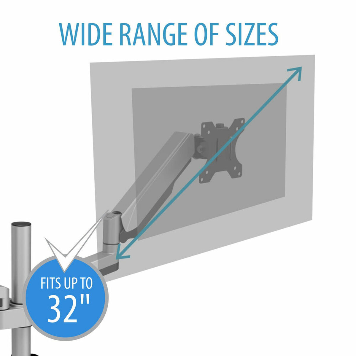 TV Mount V7 DM1DTA-1N 17″ 32″ 8 kg