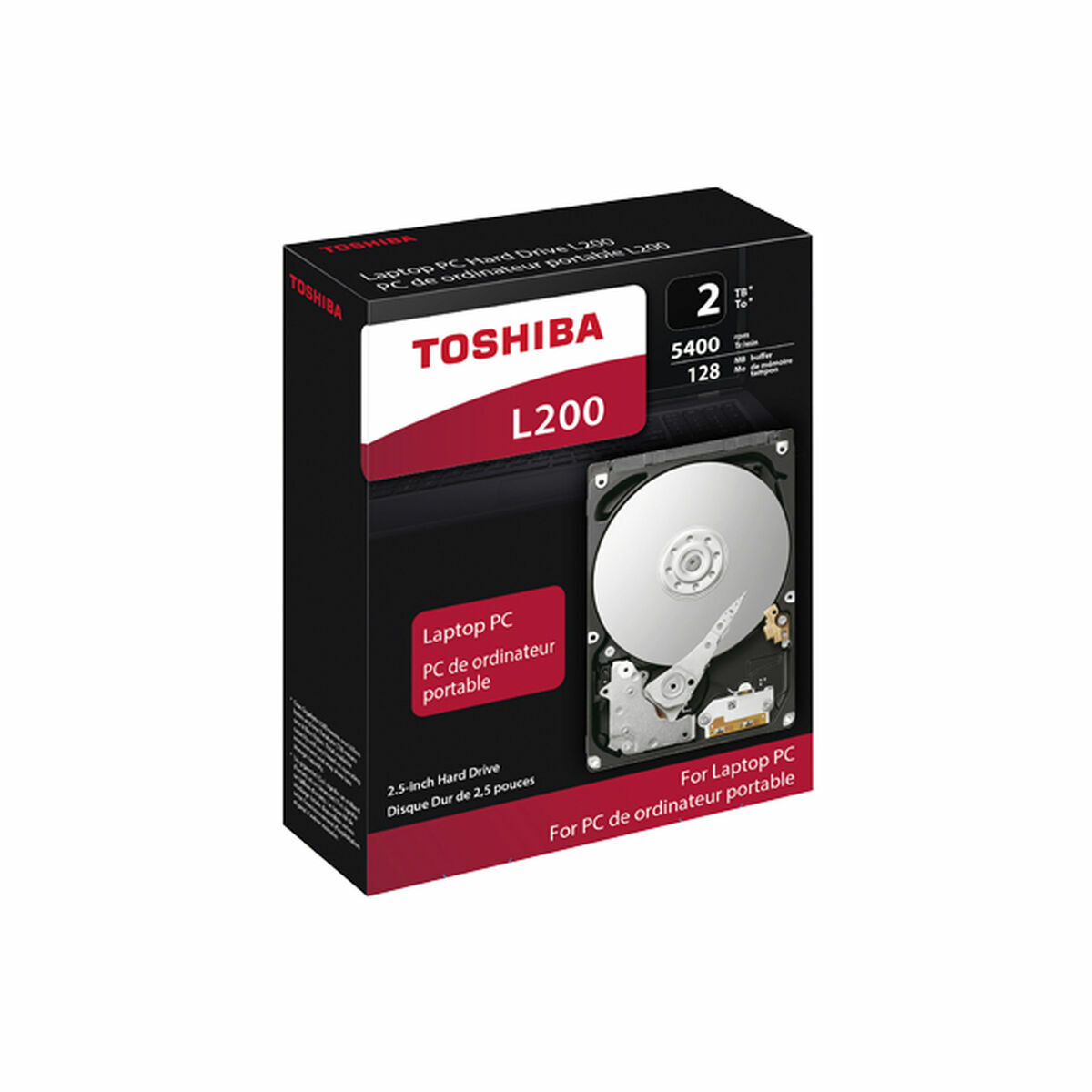 Hard Drive Toshiba HDKGB91ZKA01T 2,5″ 2 TB