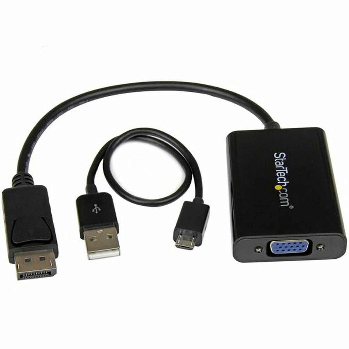 DisplayPort to SVGA adapter Startech DP2VGAA Black DisplayPort to SVGA adapter Startech DP2VGAA Black