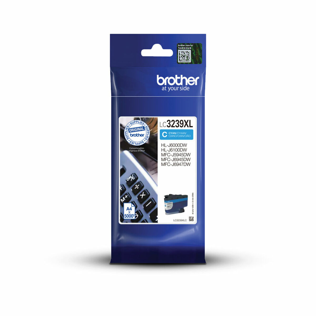 Original Ink Cartridge Brother LC3239XLC