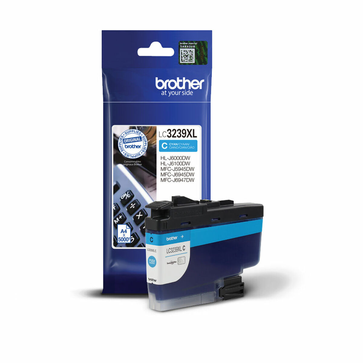 Original Ink Cartridge Brother LC3239XLC Original Ink Cartridge Brother LC3239XLC