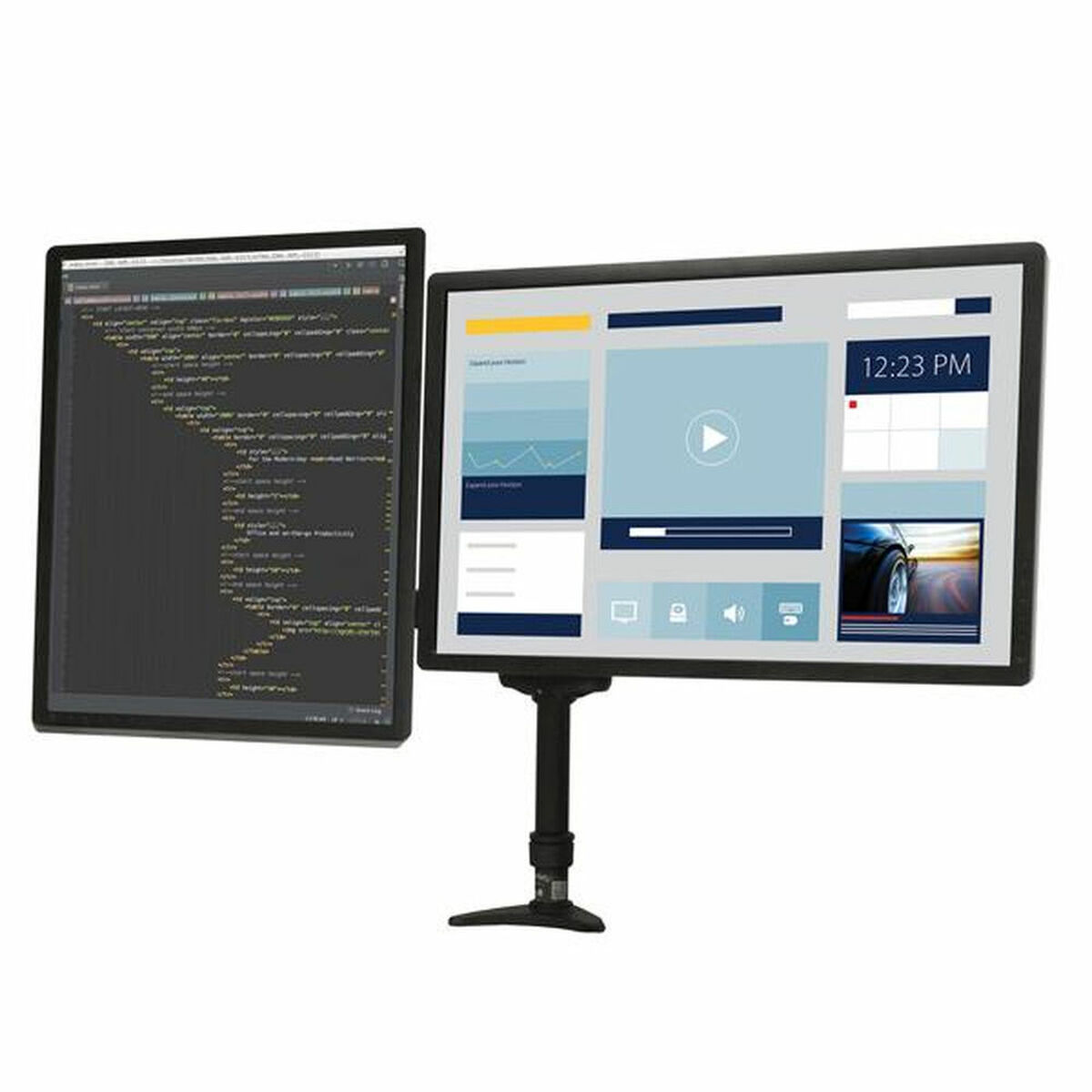 Screen Table Support Startech ARMDUAL Black 24″