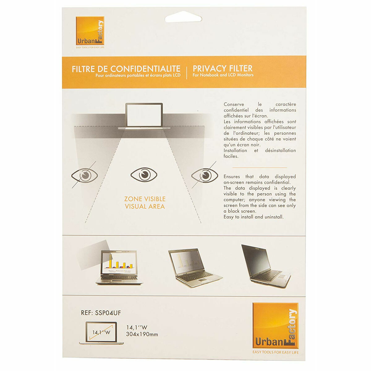 Screen Protector Urban Factory SSP04UF 14.1″