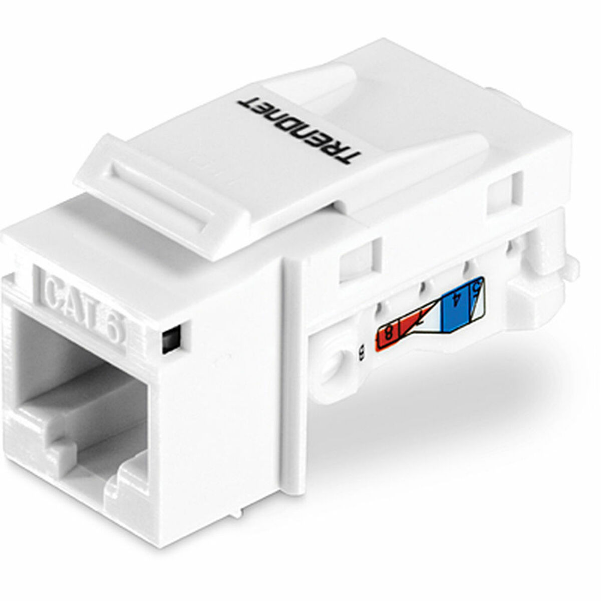 Connector Trendnet TC-K25C6 White Connector Trendnet TC-K25C6 White