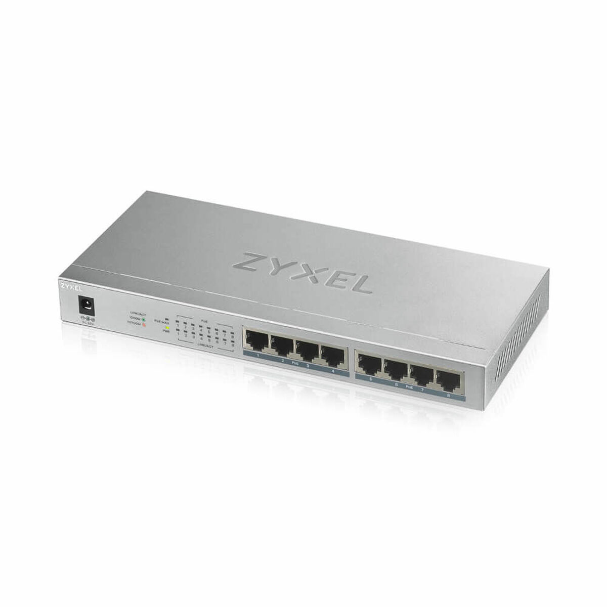 Switch ZyXEL GS1008HP-EU0101F 16 Gbps Switch ZyXEL GS1008HP-EU0101F 16 Gbps