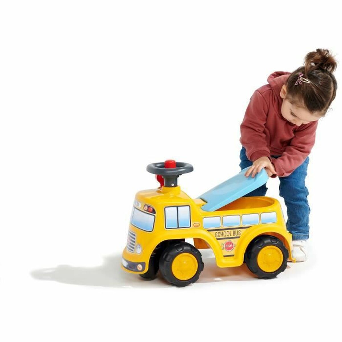 Children’s Bike Falk School Bus Carrier Yellow