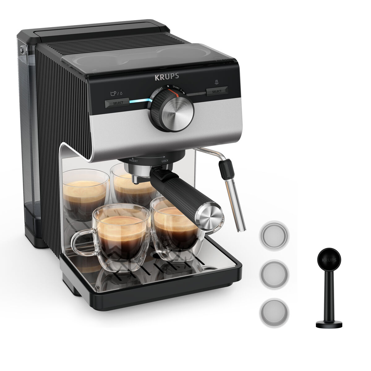 Express Manual Coffee Machine Krups XP384E10 50 W Express Manual Coffee Machine Krups XP384E10 50 W