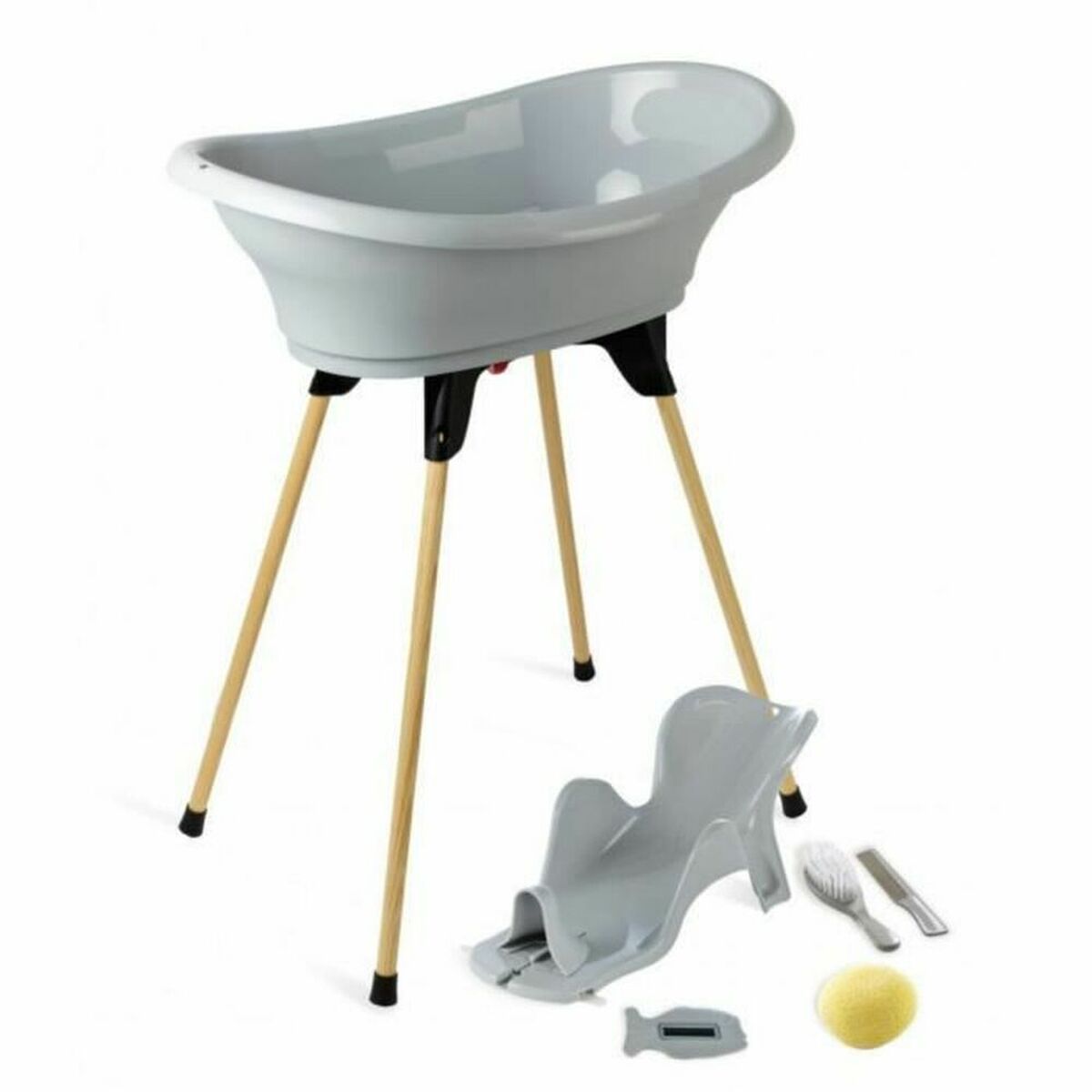 Bathtub ThermoBaby Vasco Grey Baby Bathtub ThermoBaby Vasco Grey Baby