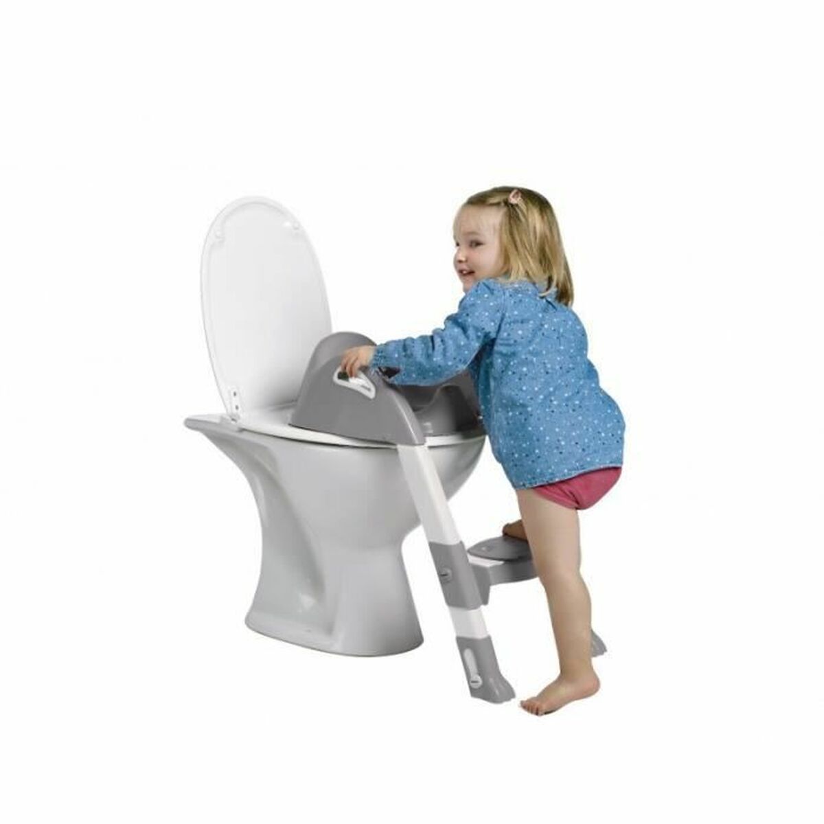 Toilet Seat Reduce for Babies ThermoBaby KIDDYLOO Grey