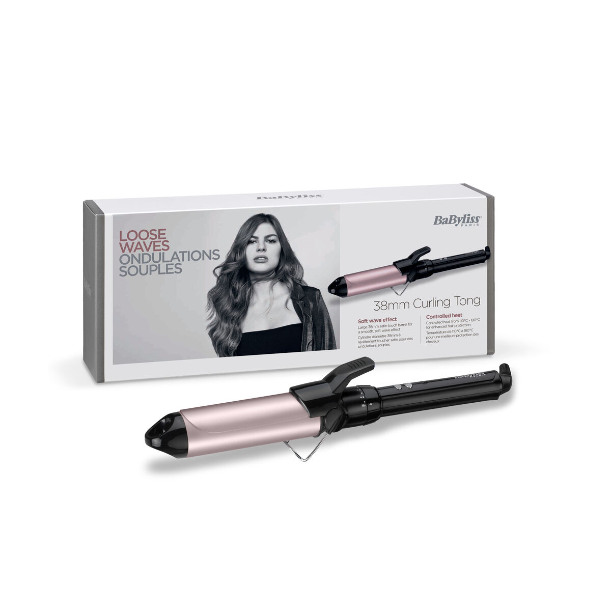 Curling Tongs SUBLIMTOUCH C338E Babyliss Pro 180 38mm