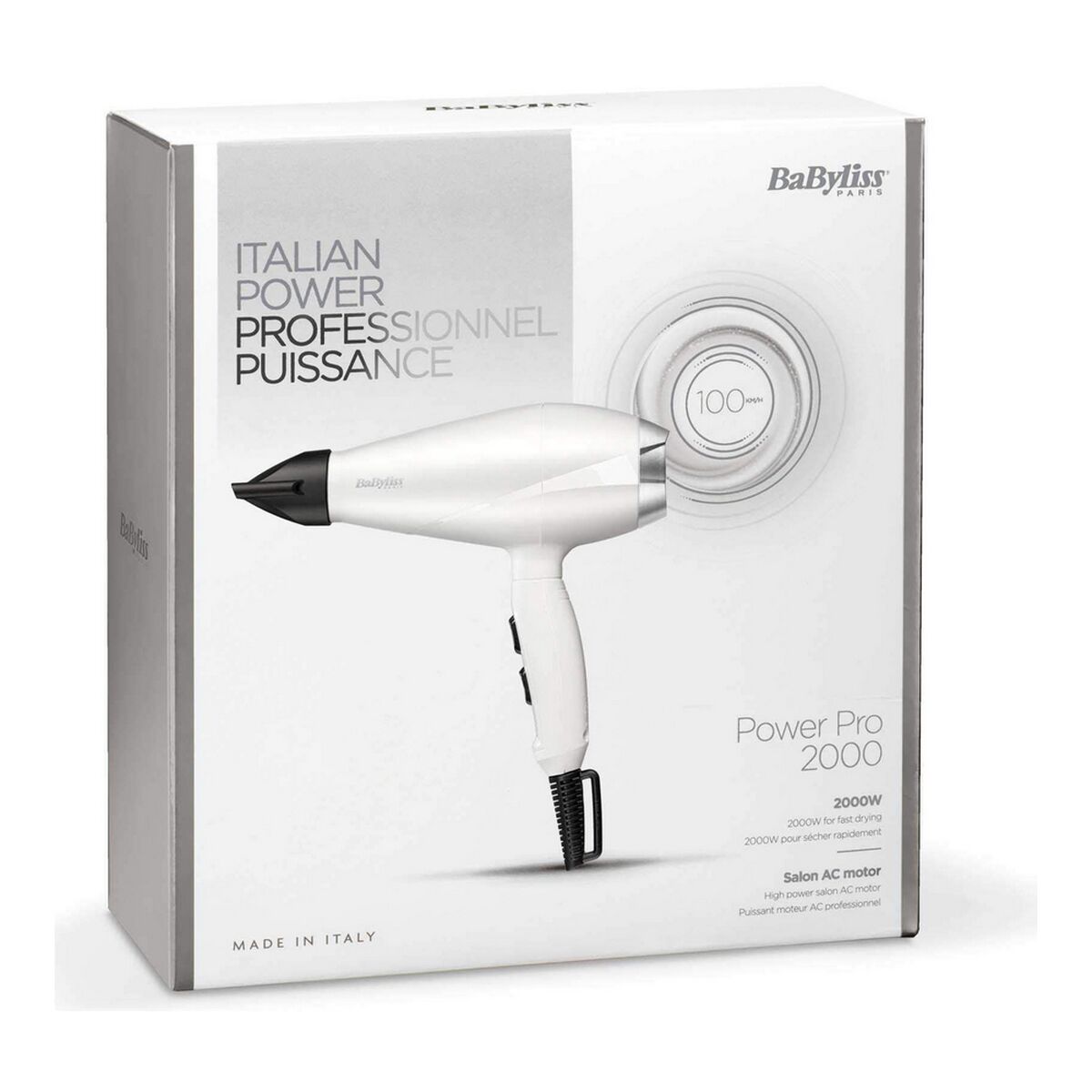 Hairdryer Babyliss 6704WE 2000W White 2000 W