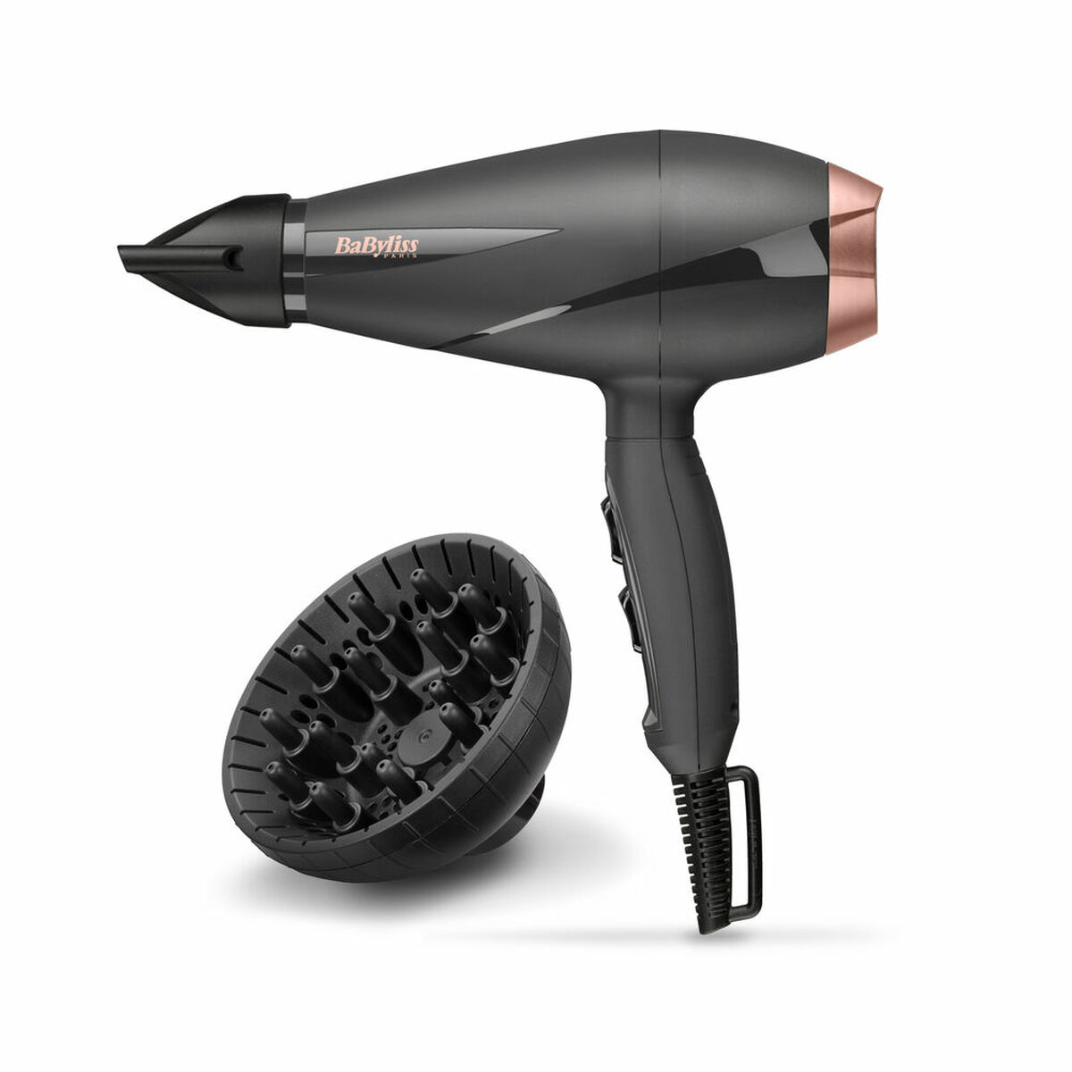 Hairdryer Babyliss 6709DE 2100 W Black Dark grey Hairdryer Babyliss 6709DE 2100 W Black Dark grey