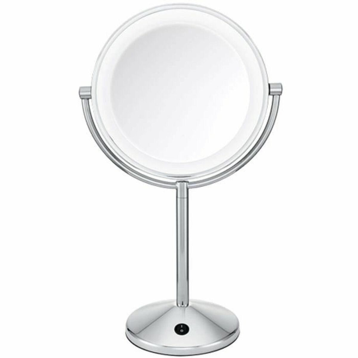 Magnifying Mirror with LED Babyliss 9436E Steel Stainless steel Double-sided