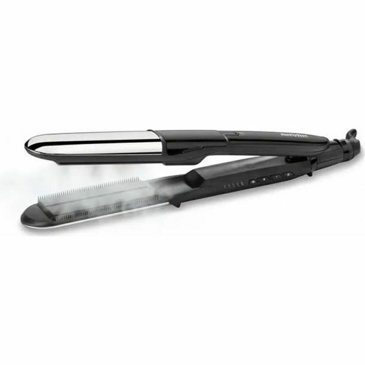 Hair Straightener Babyliss ST496E Black Black/Silver Hair Straightener Babyliss ST496E Black Black/Silver