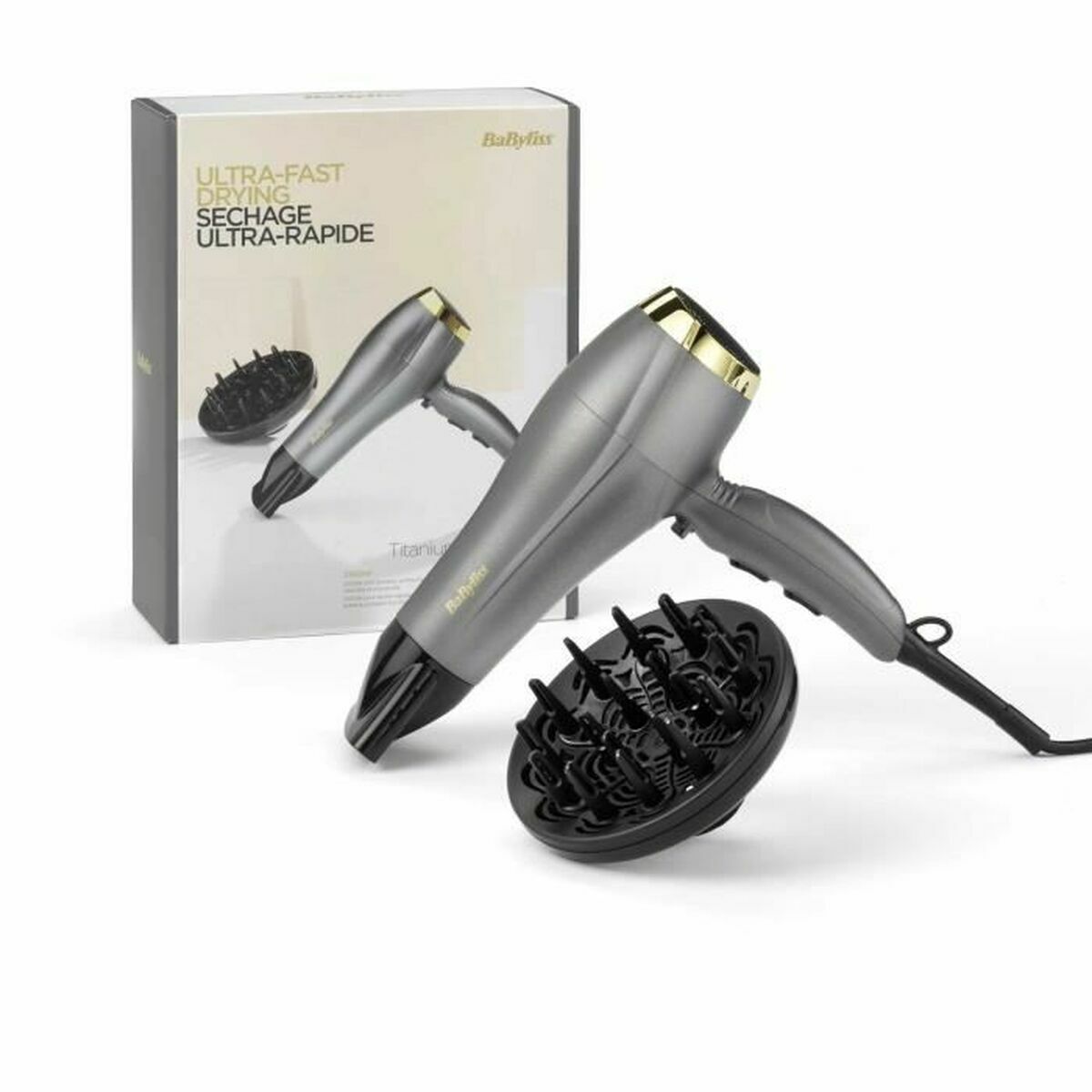 Hairdryer Babyliss 5513TE Golden 2300 W
