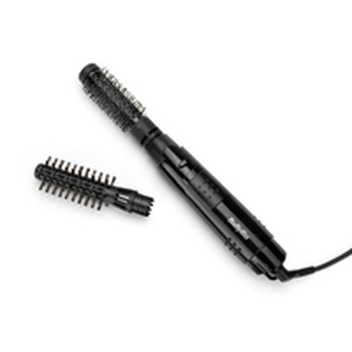 Brush Babyliss AS86E Black 2 Pieces (2 Units) Brush Babyliss AS86E Black 2 Pieces (2 Units)