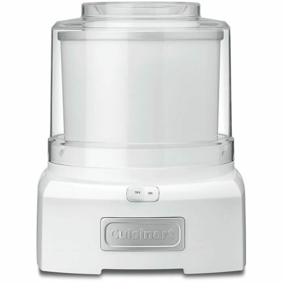 Ice Cream Maker Cuisinart ICE21E White Plastic 1,4 L Ice Cream Maker Cuisinart ICE21E White Plastic 1,4 L