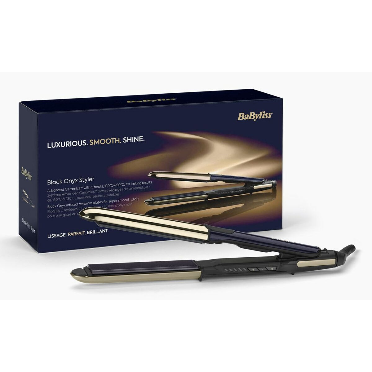 Hair Straightener Babyliss ST484E Black Gold 1 Piece