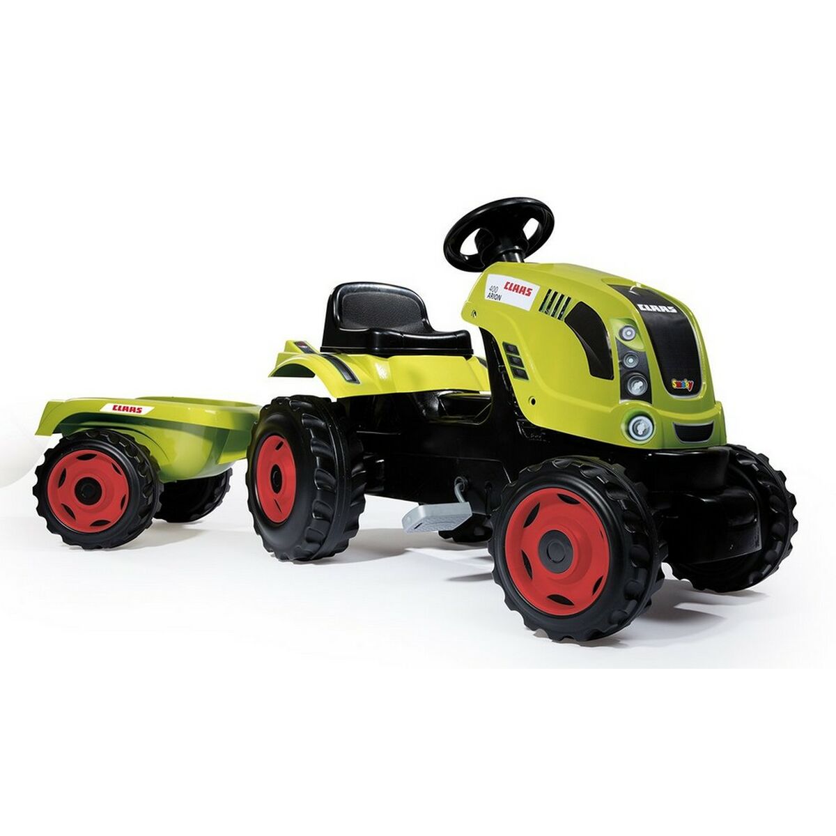 Pedal Tractor Smoby Claas Pedal Ride on Tractor Yellow